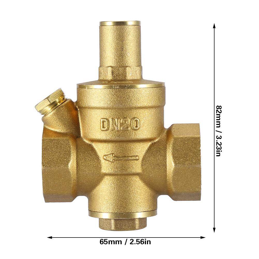 Qianmei DN20 3/4 "Điều Chỉnh Áp Lực Nước Giảm Điều Chỉnh Van 1.6MPa