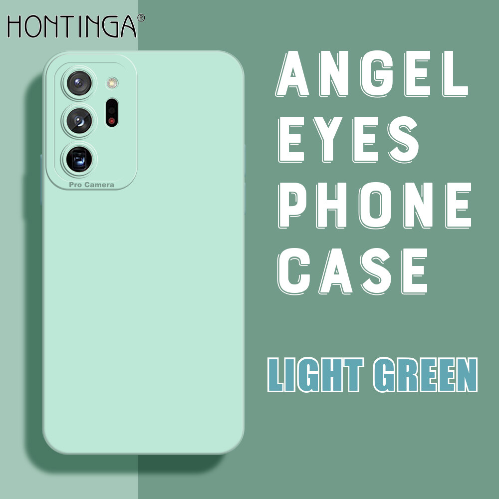 Hontinga Casing Case For Samsung Galaxy Note 20 Note20 Ultra Case Square Soft Silicone Full Cover Camera Protection Shockproof Rubber Cases Back Cover Phone Casing Softcase For Boys Girls