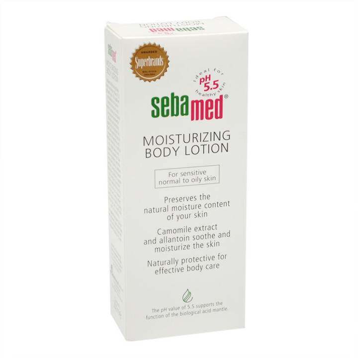moisturizing body lotion sebamed