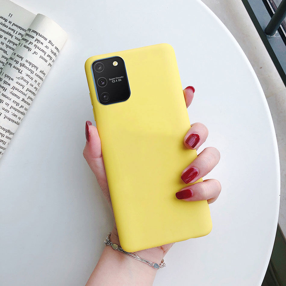 Case for Samsung Galaxy Note 10 Lite / S10 Lite Soft Matte Silicone Cover Cases for Samsung Note 10 Lite / S10 Lite Casing