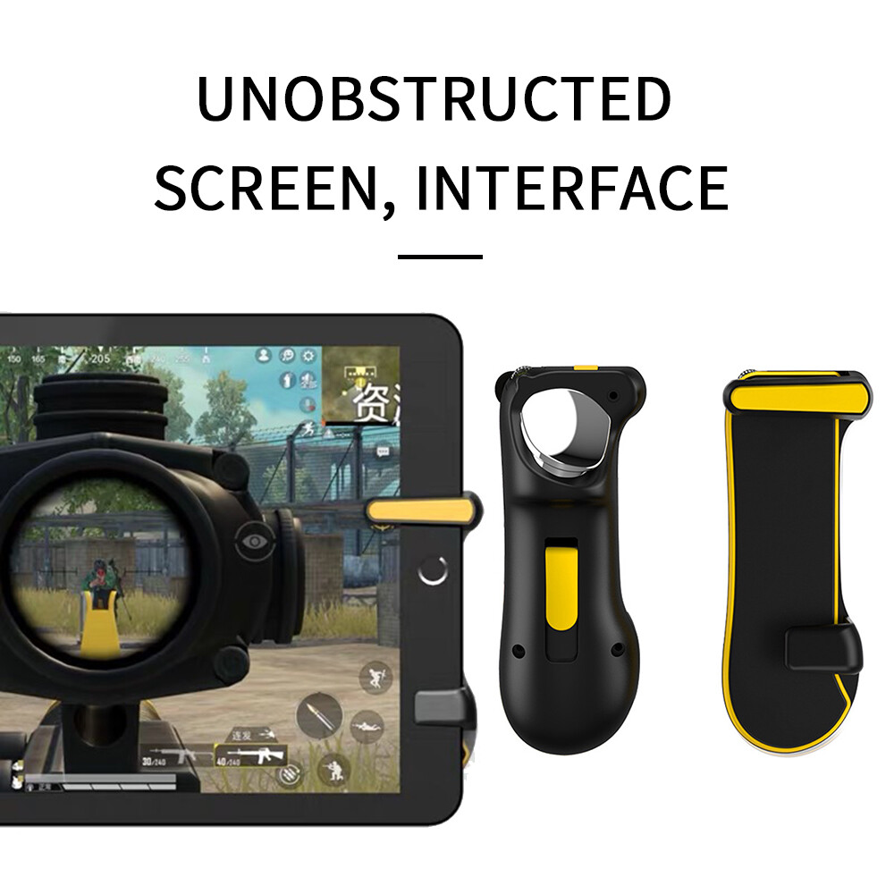 Controller For Ipad Tablet Phone FPS Game Accessories Pad Trigger Controller L1R1 Trigger Button Gamepad For#2 x trigger 1*Charging cable