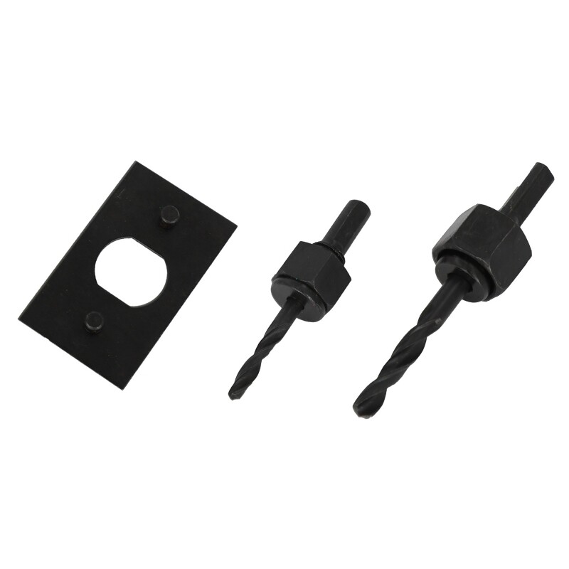 Practical Self-Centering Drill Bit High-Speed-Steel Door Window Drill Bits Woodworking Positioning Hole Drill Bit Tool