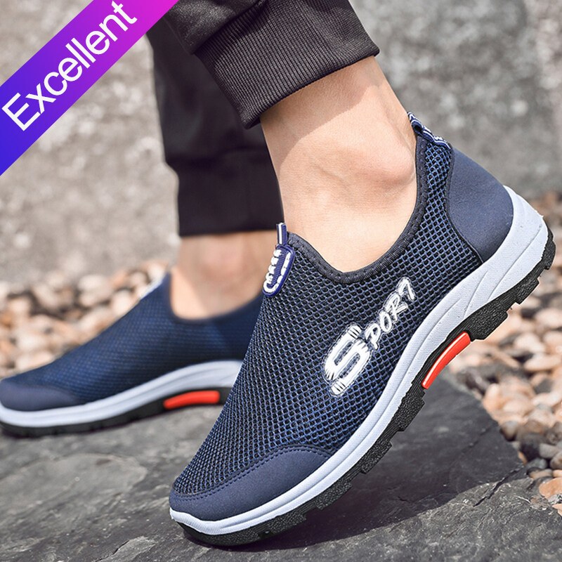 E-NENG Nam Cao Cấp Giày Thoải Mái Nam Thể Thao Chạy Bộ Thời Trang Nam Slip-On Nam Cho Nữ