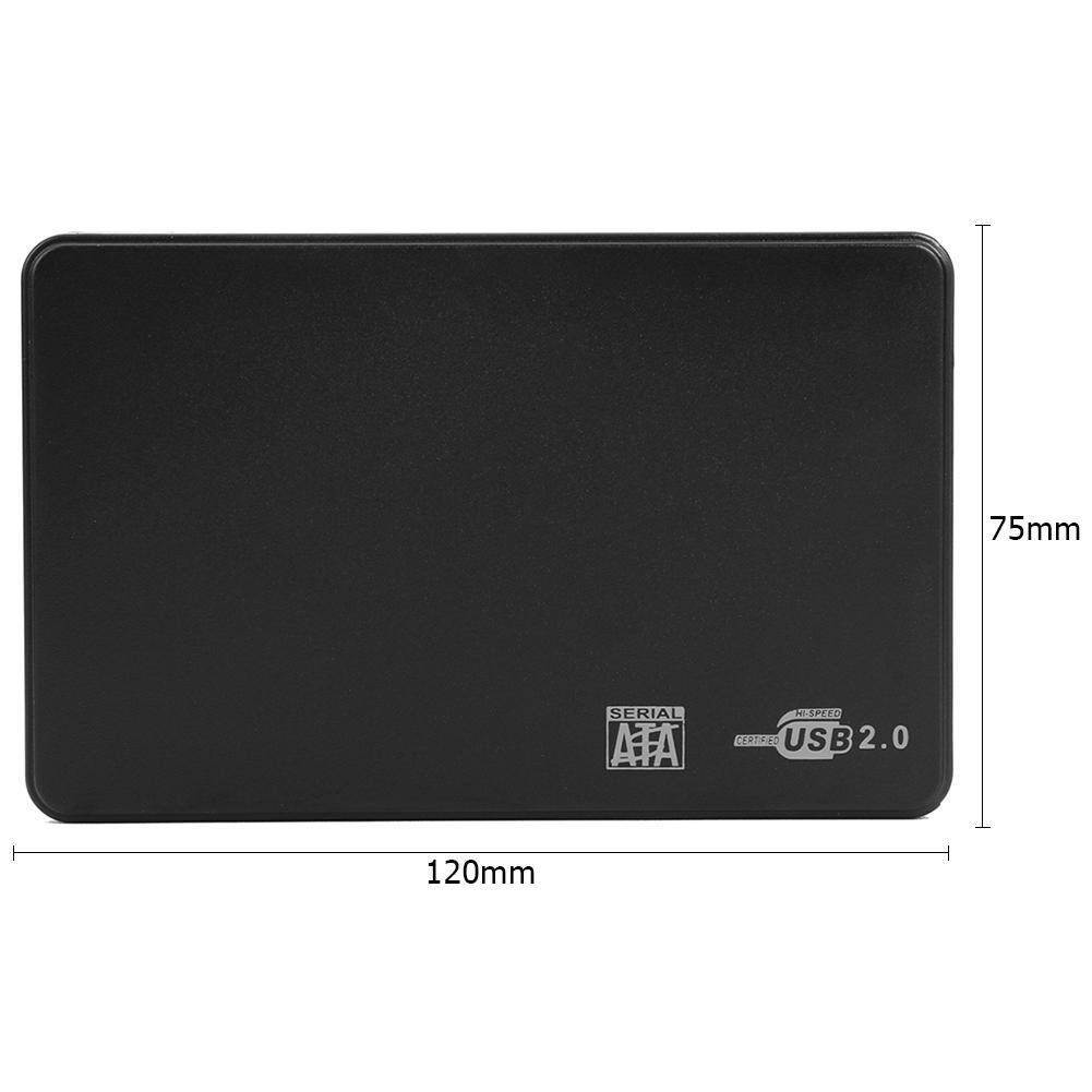 Hộp Ổ Cứng 2.5 Inch, Công Cụ Di Động SATA USB2.0, Hộp Đựng Ổ Cứng SSD Miễn Phí Vỏ Ổ Đĩa Cứng Gắn Ngoài Dành Cho PC