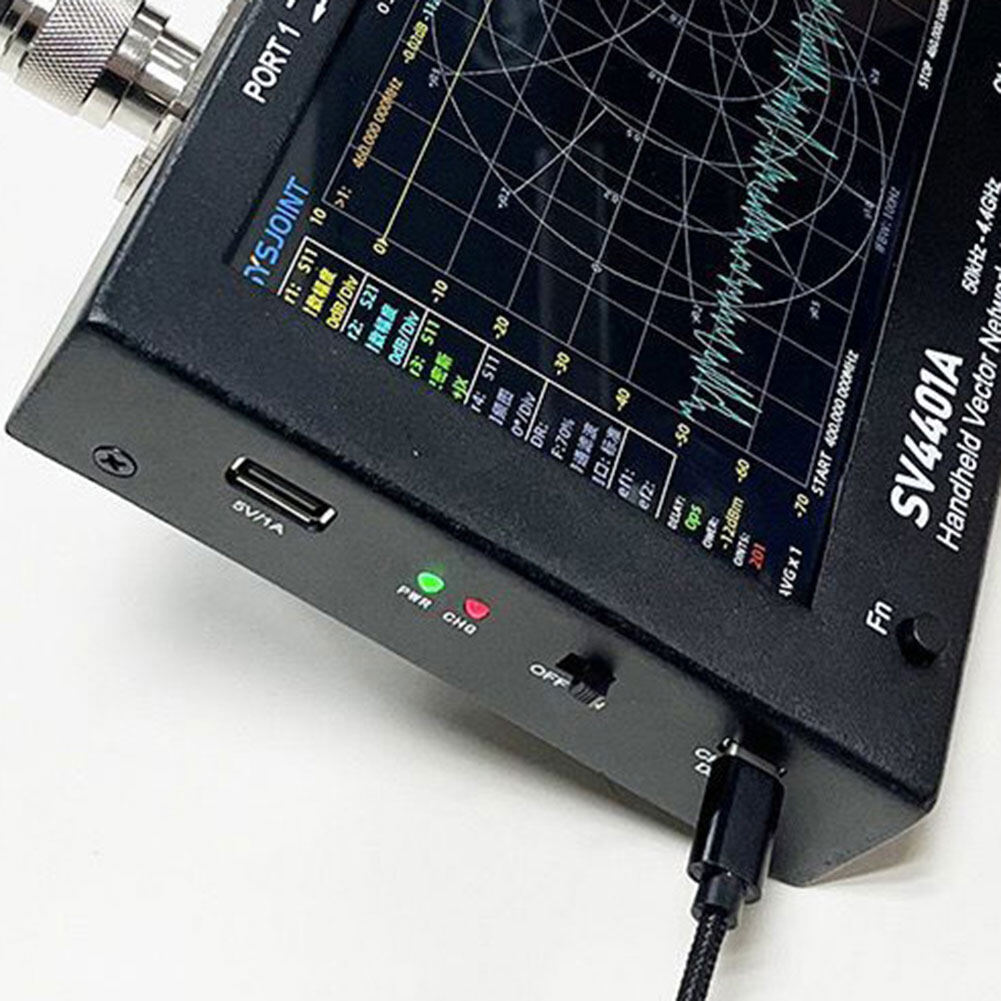 Analizzatore Di Rete Vettoriale SV4401A 50KHz-4.4GHz - Display 7" Touch 8GB - Foto 12