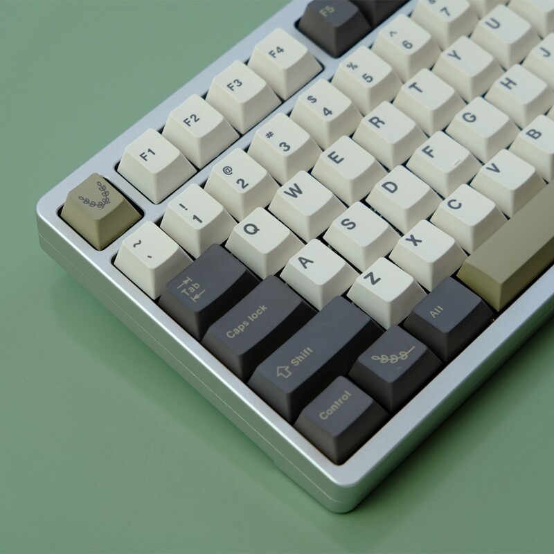 【Keycap only】gmk Olive Keycap 129 Phím Cherry Profile PBT năm mặt thăng hoa Keycaps cho công tắc Cherry MX Bàn Phím Cơ keychron/RK61/gk61/Anne Pro 2