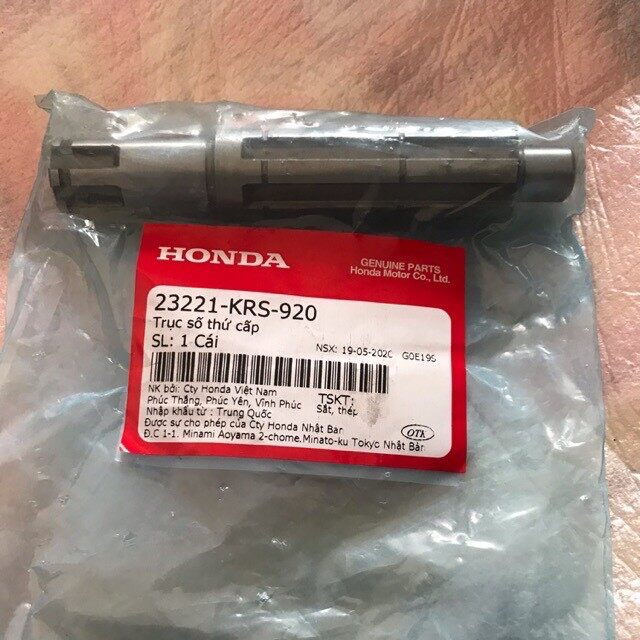 Trục nhông số Honda