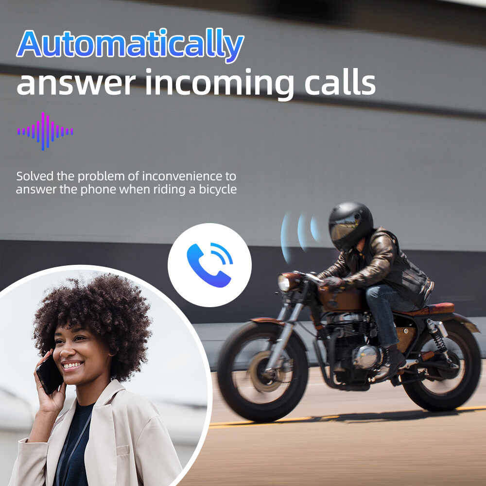 Động Cơ Tai Nghe Mũ Bảo Hiểm Bluetooth V5.0 Xe Máy Âm Thanh Nổi Không Dây Linh Kiện Thay Thế Loa Tai Nghe Hỗ Trợ Tự Động Trả Lời Gọi Điện Không Cần Dùng Tay Mic