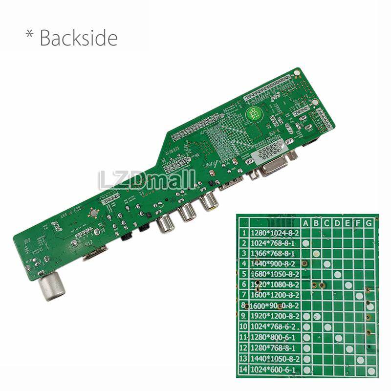 Không cần firmware t. hd8503.03c bảng điều khiển + 7key nút board + 2CH 6bit 40pins Cáp LVDS, chương trình miễn phí phổ Bảng điều khiển LCD TV Bo mạch chủ