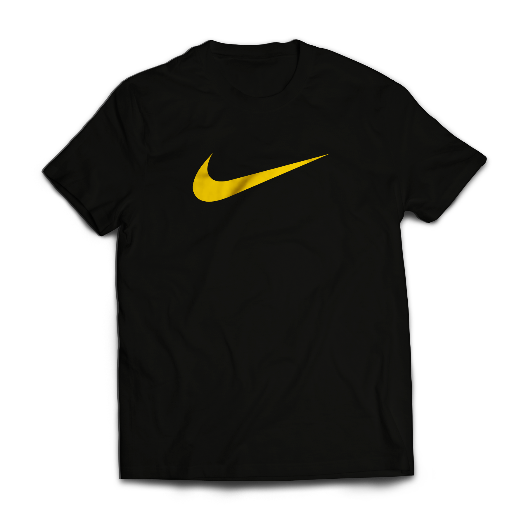 nike gold t shirt