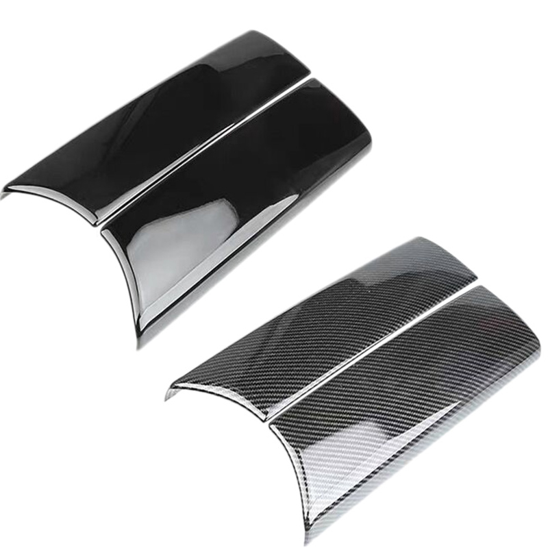 Red Wood Texture Console Armrest Box Panel Cover For Mercedes S-Class W221 (2008-2012)