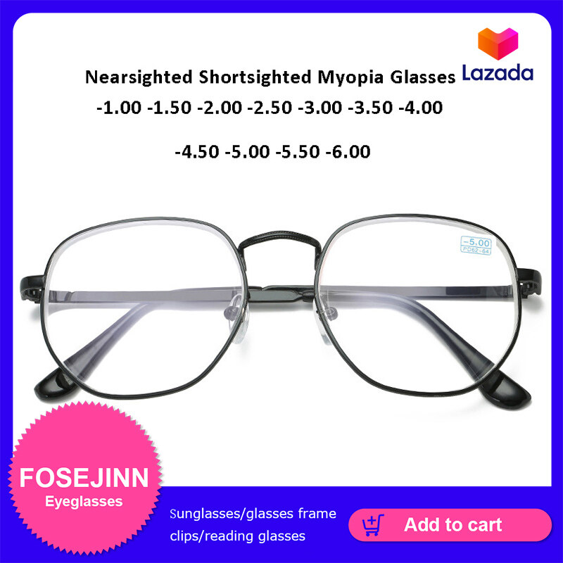 nearsighted glasses prescription