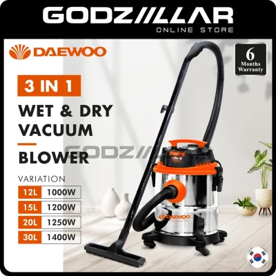 Daewoo Pro Vacuum Cleaner Series | 12L / 15L / 20L / 30L | Wet & Dry Vacuum Cleaner
