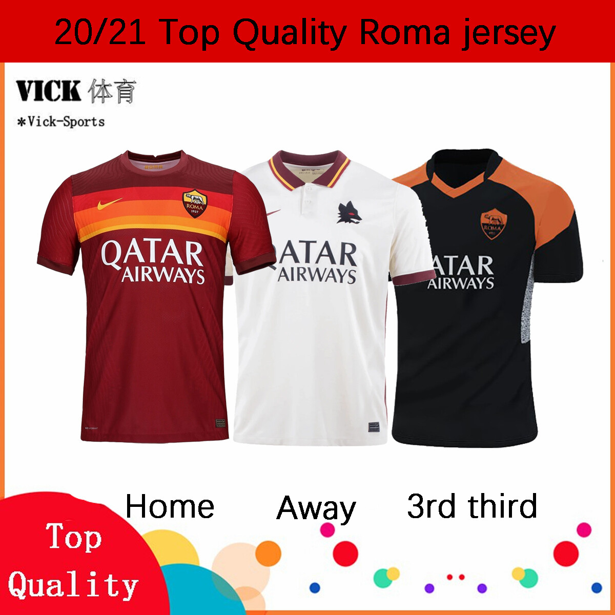 roma 3rd jersey