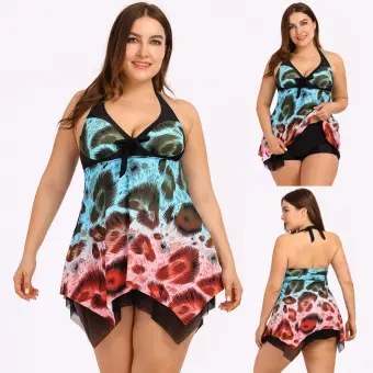 lazada plus size swimwear