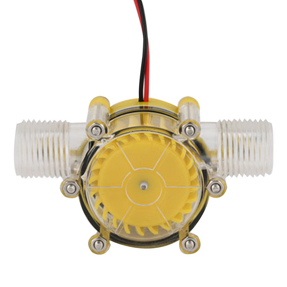 Original Aideepen DC 5V/12V/80V Micro Hydro Generator DC Water Flow Generator Turbine Generator Hydroelectric Tap Water Flow Hydraulic DIY