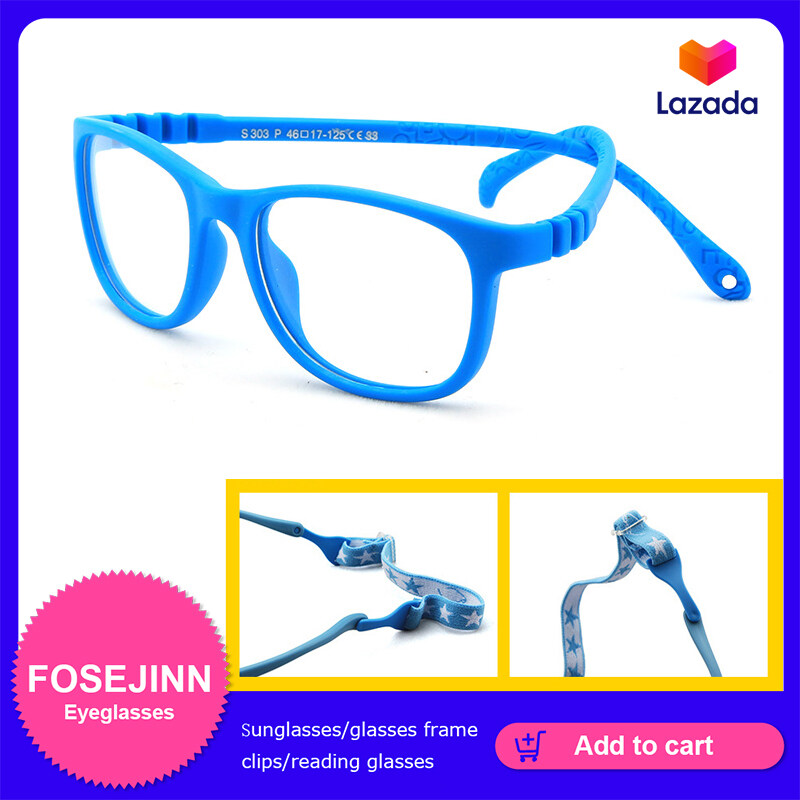 Childrens Computer Glasses suitable for 5-12 years old Anti Blue Light Anti Glare Glasses Clear Lens Reading Eyewear 
