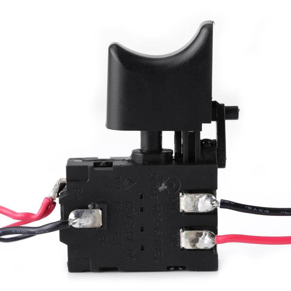 Công tắc kích hoạt điều khiển tốc độ máy khoan không dây pin Lithium 7.2 V - 24 V với ánh sáng nhỏ