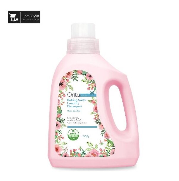 Orita Baking Soda Laundry Detergent 1500g (Rose) Lazada