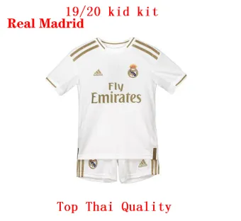 real madrid childrens football kit