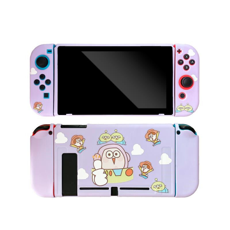 Case For Nintendo Switch /Switch OLED/Switch Lite Soft TPU Split Protective Case Cover Cute Cartoon Anti-Scratch Casing Nintendo Switch/Switch OLED/Switch Lite Case