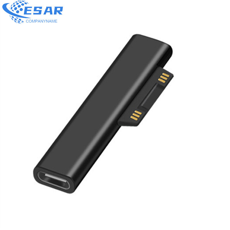 Usb Type-c Charging Adapter Charger Power Converter Compatible For Microsoft Surface Pro8/9/7/6/5/4/book3