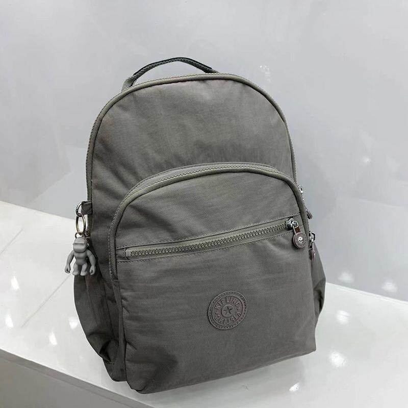 New Monkey Backpack Medium Schoolbag Ins Niche Lightweight Nylon Kipling Backpack Commuting 14 Inch Computer Bag