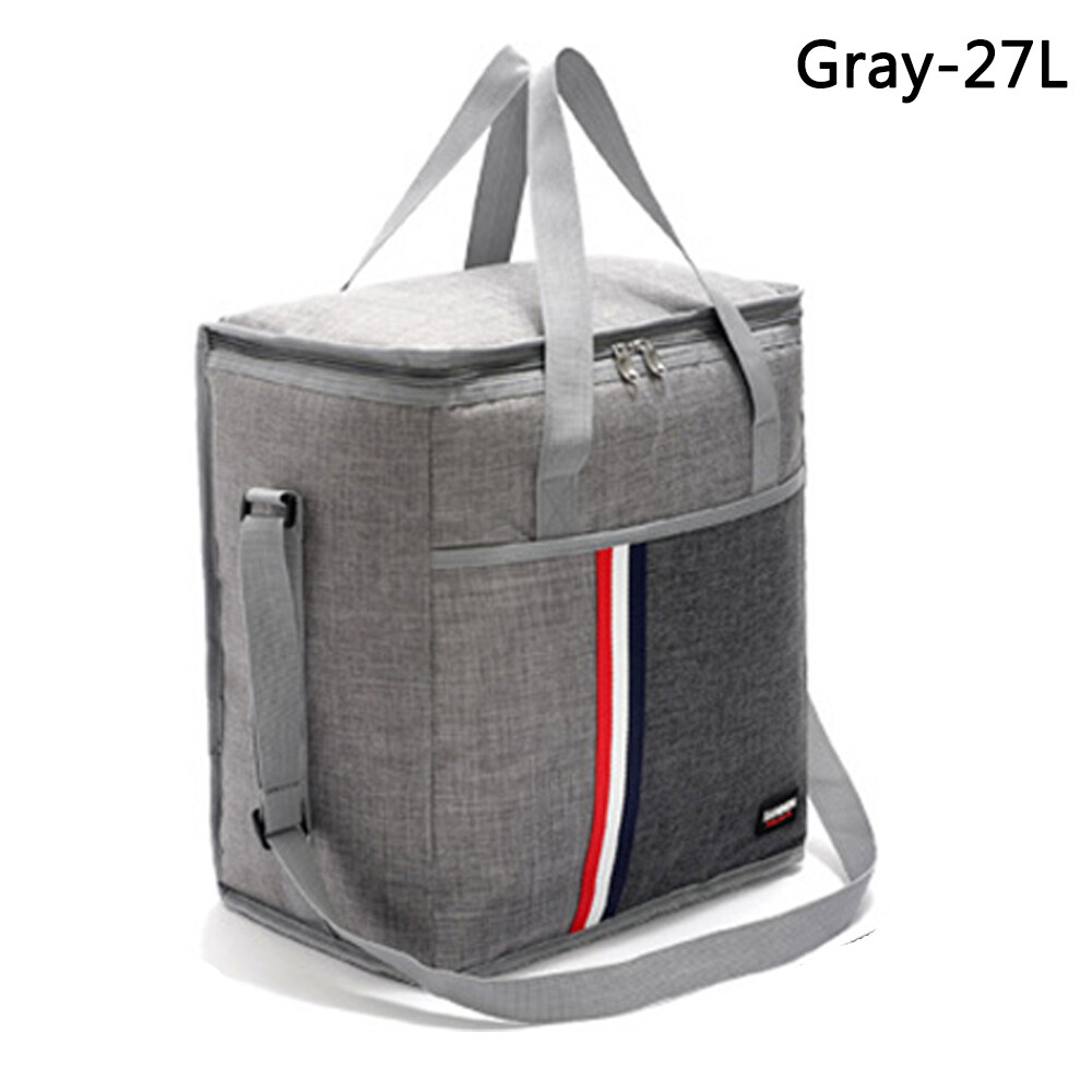 Portable Travel Large Capacity Waterproof Oxford Cloth Thermal Insulated Picnic Bag Lunch Bags