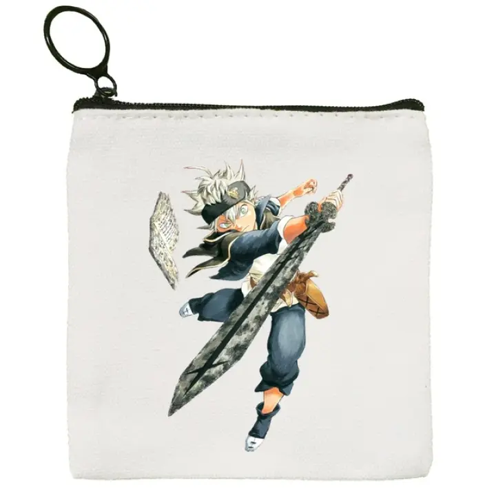 Anime Black Clover Wallet Short Bifold Purse Card Holders Card Coin Gift Anime Black Clover Wallet Short Bifold Purse Card Holders Card Coin Gift