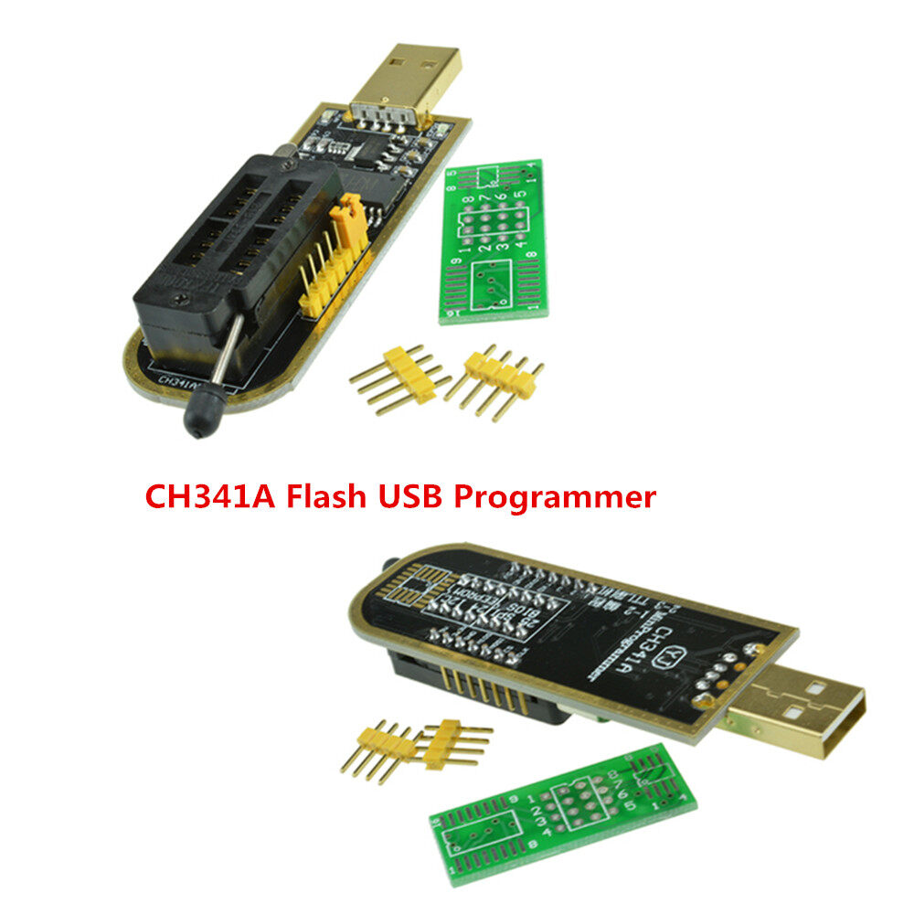 Bộ Lập Trình USB Aideepen Chính Hãng Chip Ghi Dòng CH341A 24 EEPROM BIOS Writer 25 SPI Flash