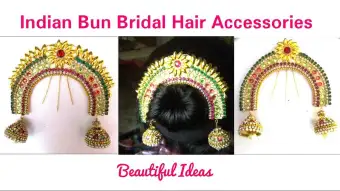 Indian Hair Bun Accessories Buy Sell Online Hair Accessories With