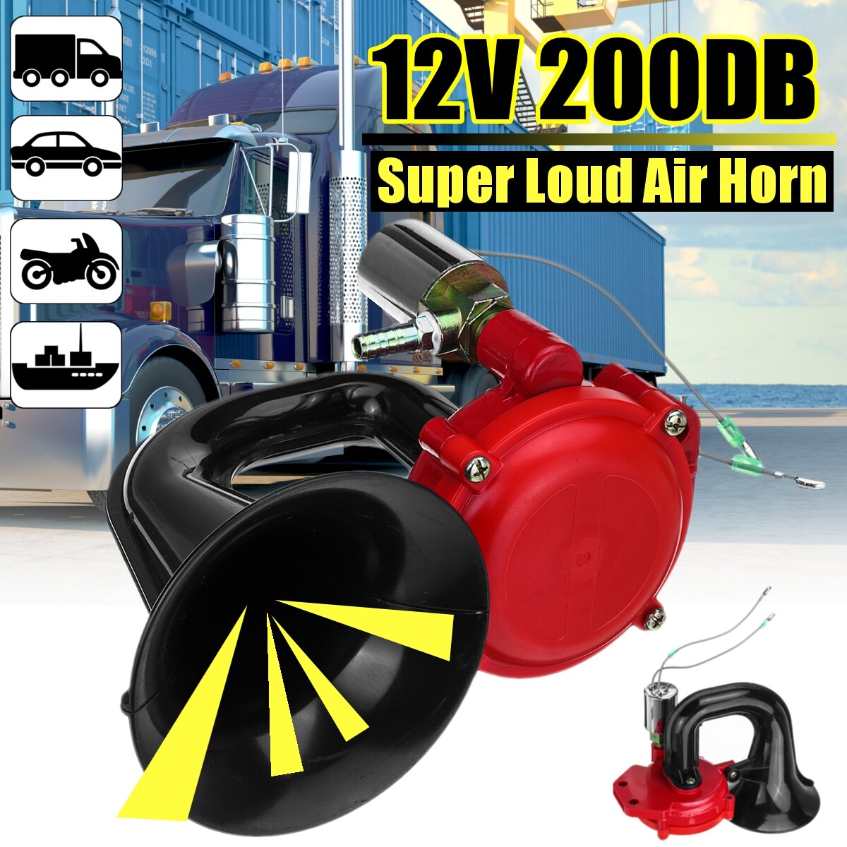 12v electric air horns