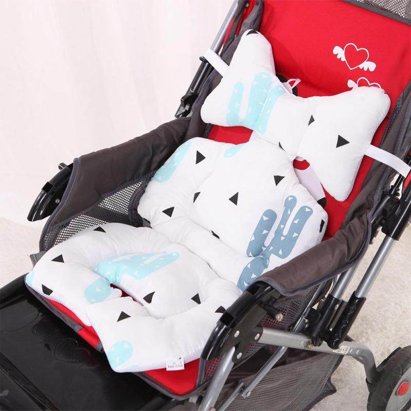 Stroller Baby Infant Fashion Printed Cushion Seat Head Body Support for Stroller Accessories Singapore