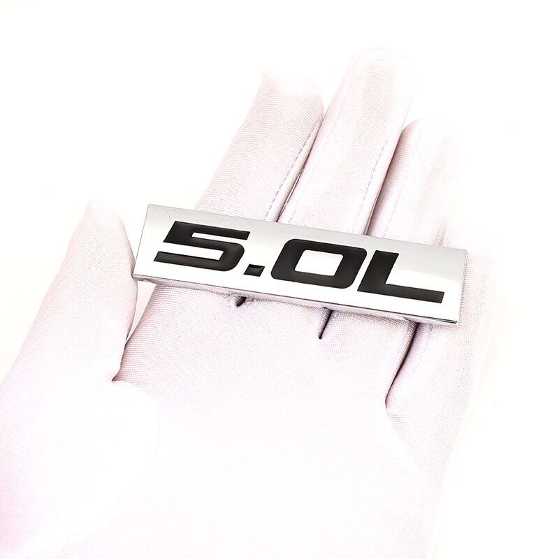 3D Metal 4.0L 4.6L 4.7L 5.0L 5.3L 5.7L Car Emblem Trunk Sticker Decal ...