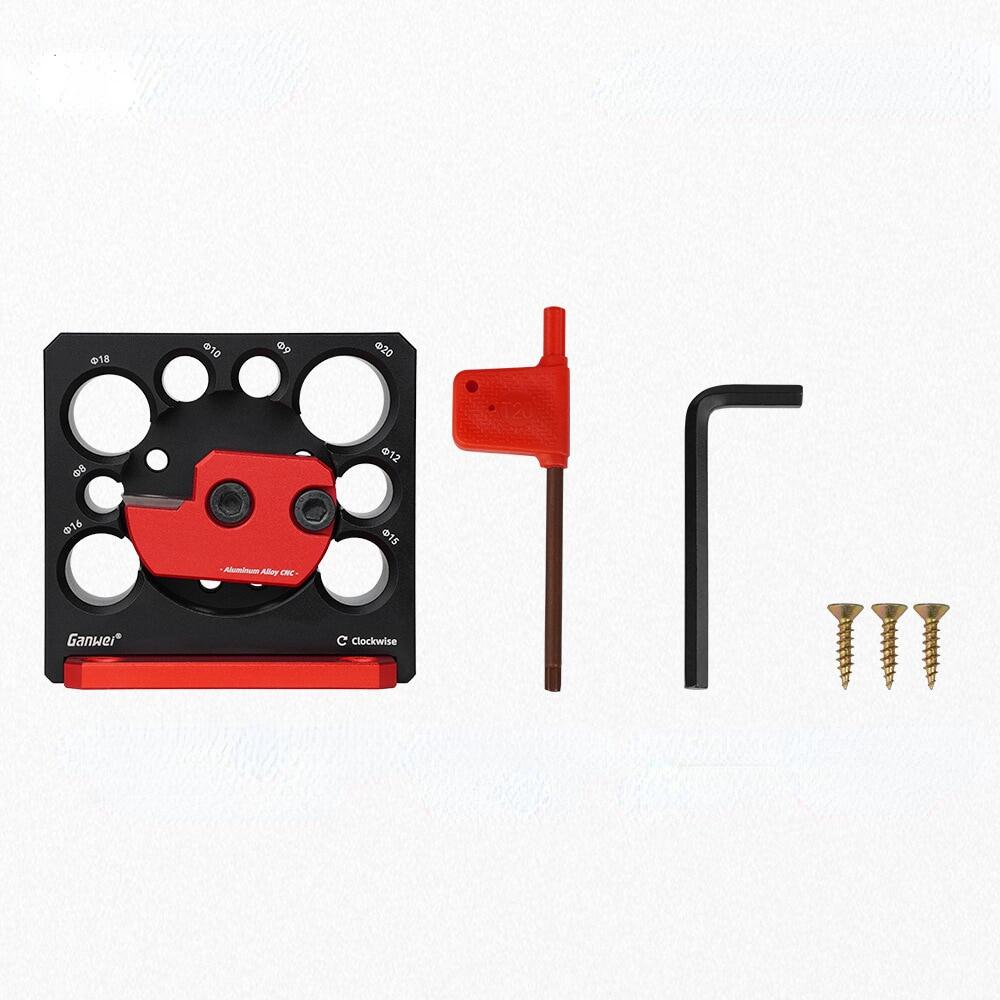 Adjustable Dowel Maker Jig 8mm-20mm with Carbide Blades Woodworking Electric Drill Milling Dowel Round Rod Auxiliary Tool