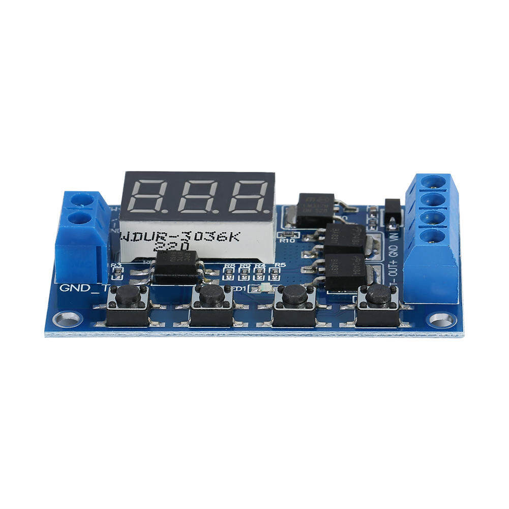 DC 5V--36V Trigger Cycle Delay Timer Module Timer Switch Turn On/Off Relay Module with LED Display