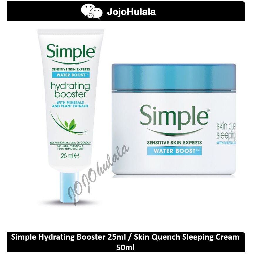 sleeping cream simple