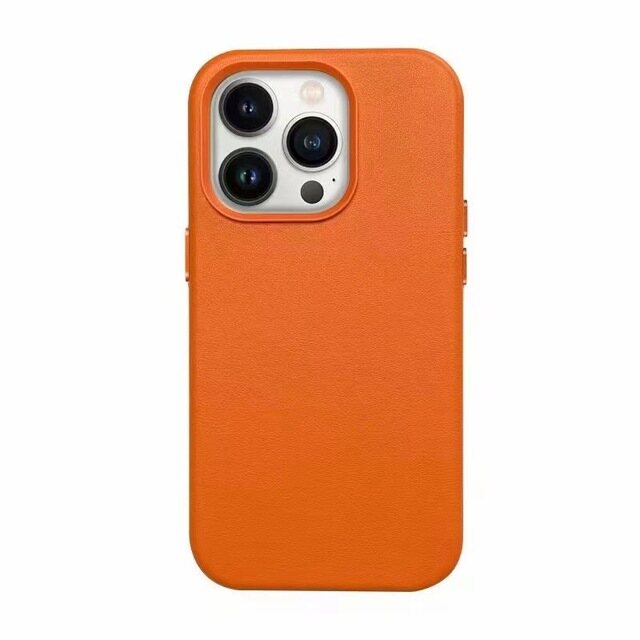 Original Leather Case - Sequoia Green for iPhone 13/13 Pro/13 Pro Max/13 Mini 12 14 15 PROMAX 12MINI Cover Compatible with Apple MagSafe Accessories