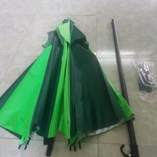 ô dù câu cá, ô 1m8 xanh dọc dưa ( sale xả hàng )