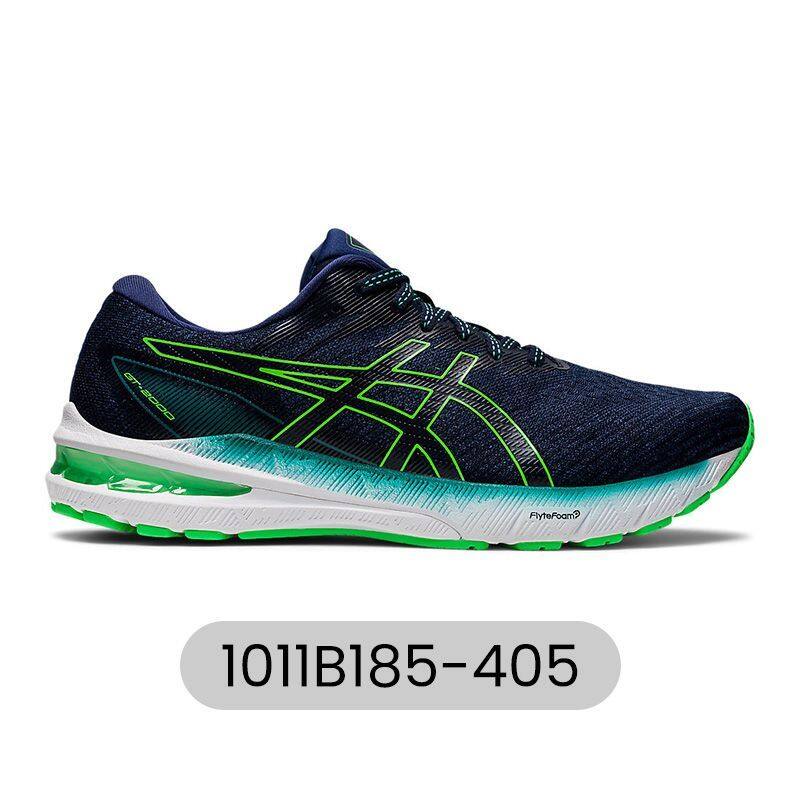 Asics gt-2000 10 stable support sports shoes rebound breathable marathon running shoes 1011b185-405