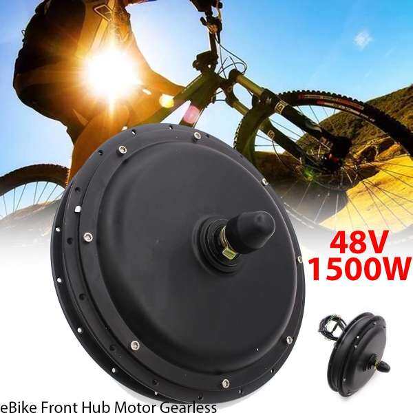 RisunMotor 48 V 1500 W Ebike Hub Trước Xe Máy Gearless cho Xe Đạp Điện Bánh Xe