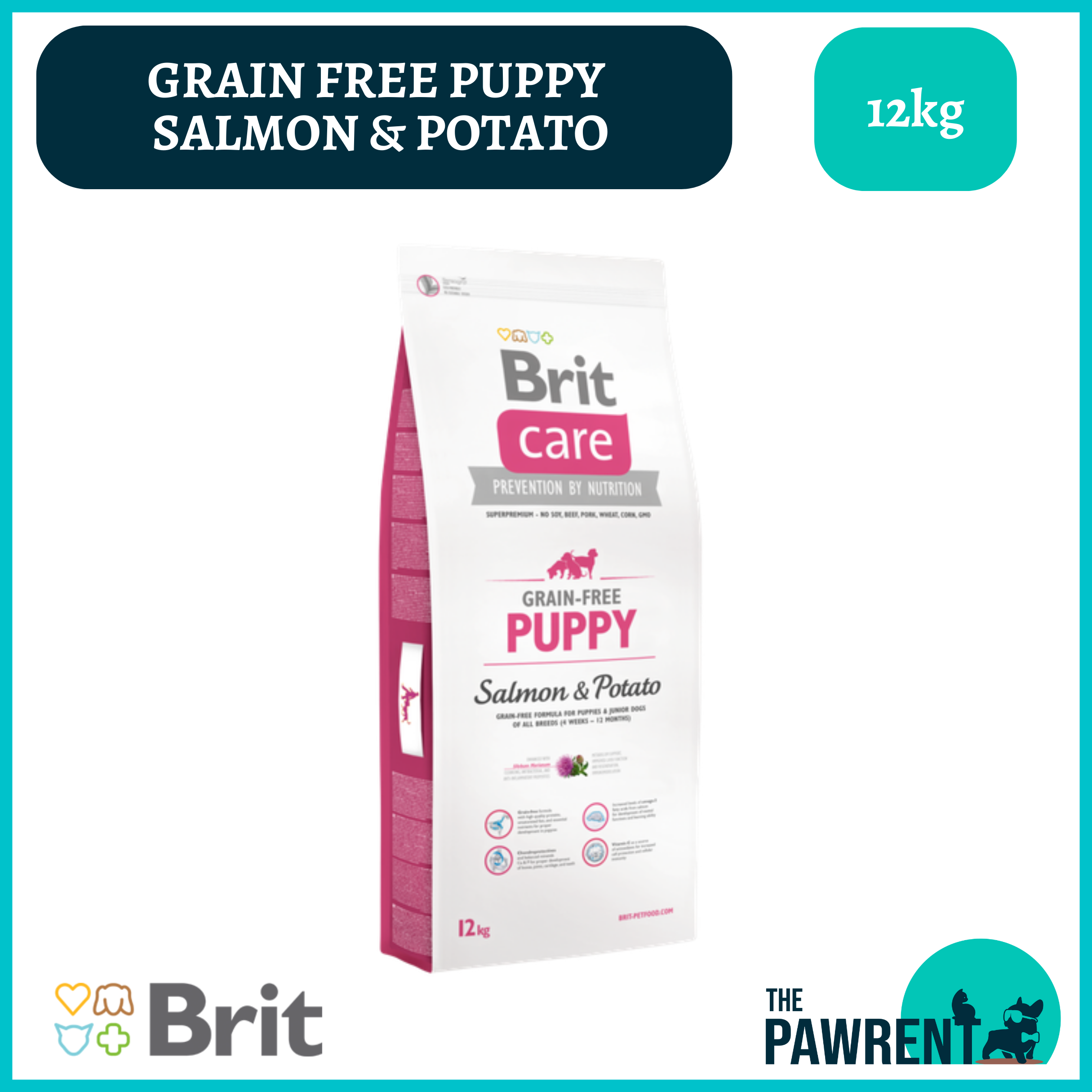 Brit care puppy outlet salmon & potato 12kg