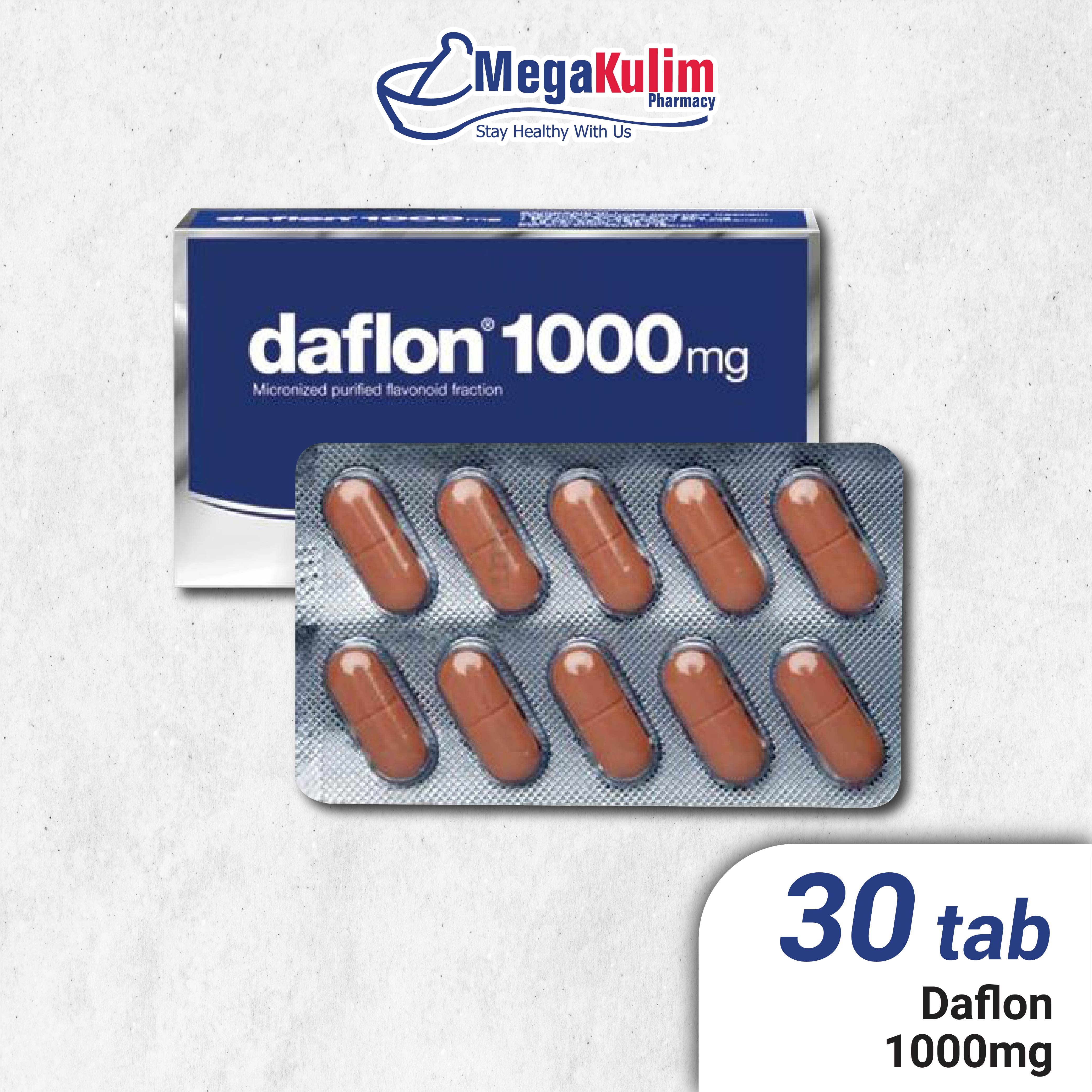 Daflon Tablets 500mg / 1000mg (30 Tab) | Lazada