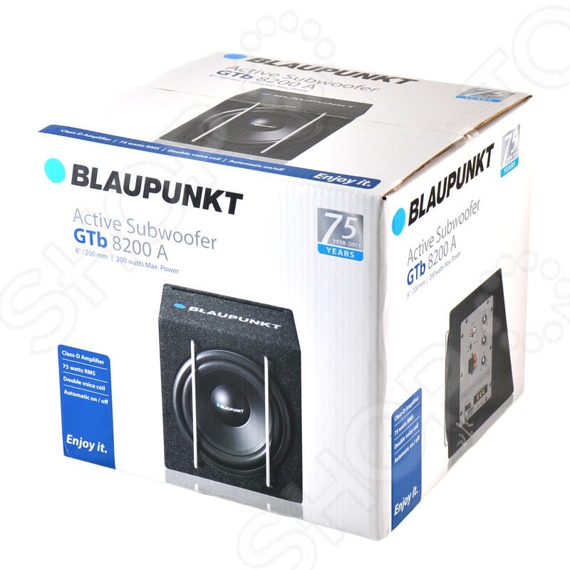 blaupunkt active subwoofer gtb 8200 a