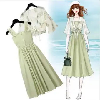 two piece sun dresses