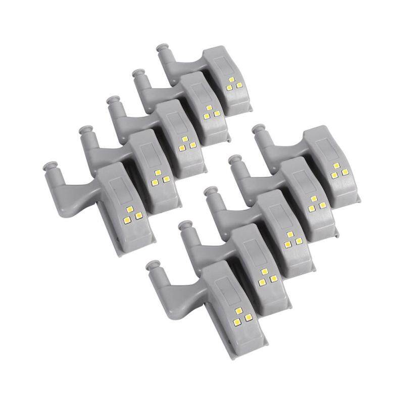 brsneffie 10 Cái Ấm Áp/Mát Trắng Tủ Tủ Closet Tủ Quần Áo LED Bản Lề Ánh Sáng Nhà Bếp