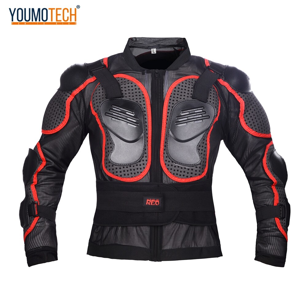 Motorcycle Full body Armor Protective Racing Jackets Youth Motocross Racing Riding Protection Jacket Motorcycle Jackets Armor Protector Full Body ATV Motocross S-3XL