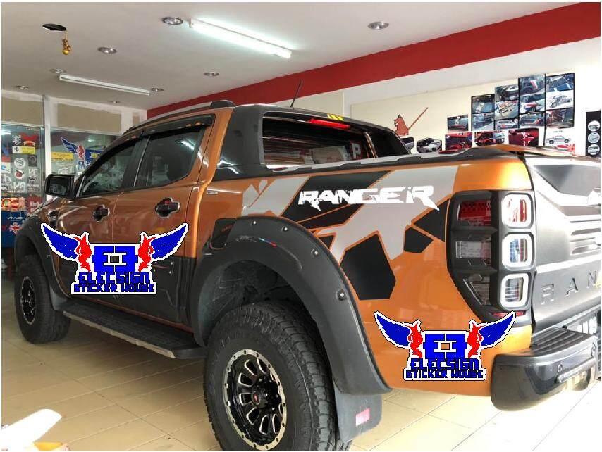 FORD RANGER - RAPTOR DESIGN DECAL STICKER | Lazada
