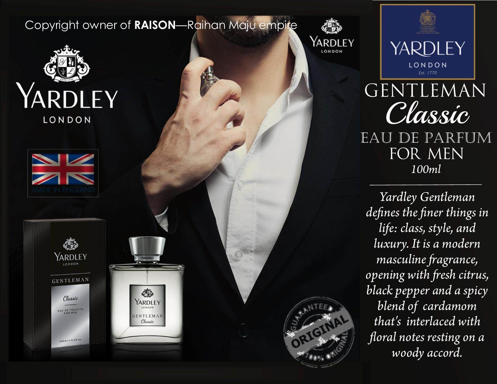 yardley gentleman classic review