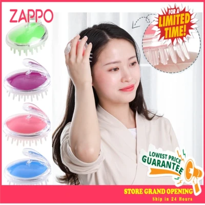 ZAPPO Hair Scalp Massage Brush Shampoo Massage Brush Scalp Clean Soft Teeth Health